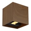 Globo VERONIKA Aplique para exterior LED Color madera, 1 luz