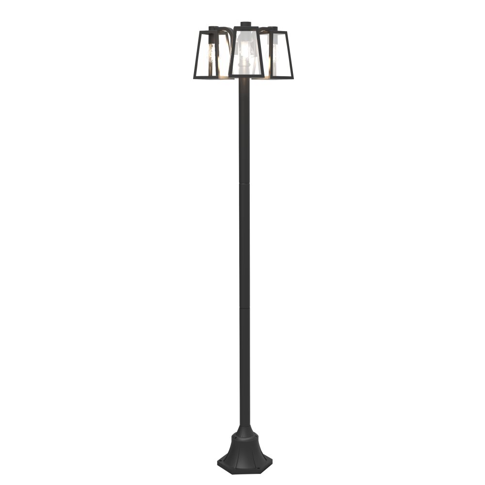 Lutec FIA Candelabro Negro, 3 luces main product photo