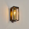 Palanga Aplique para exterior Negro, 1 luz, Sensor de movimiento