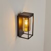 Palanga Aplique para exterior LED Negro, 1 luz, Sensor de movimiento