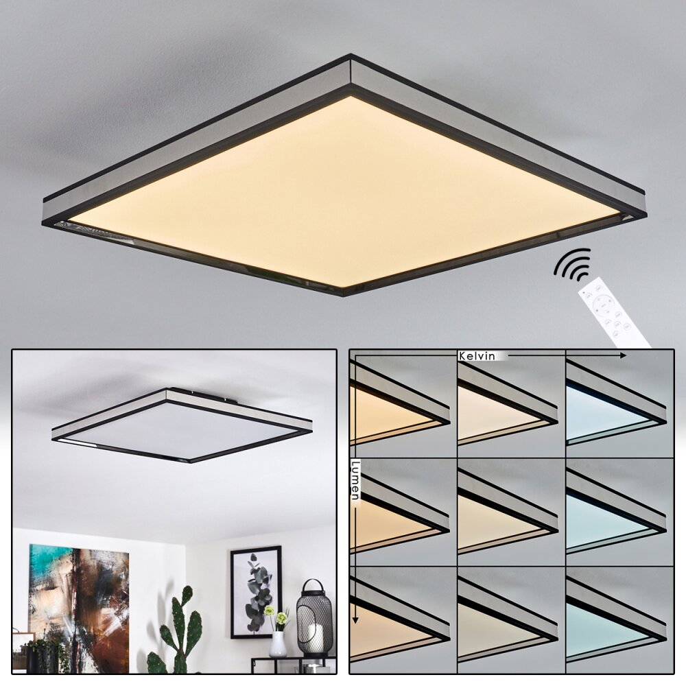 Nabbas Lámpara de Techo LED Negro, 1 luz main product photo
