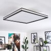 Nabbas Lámpara de Techo LED Negro, 1 luz