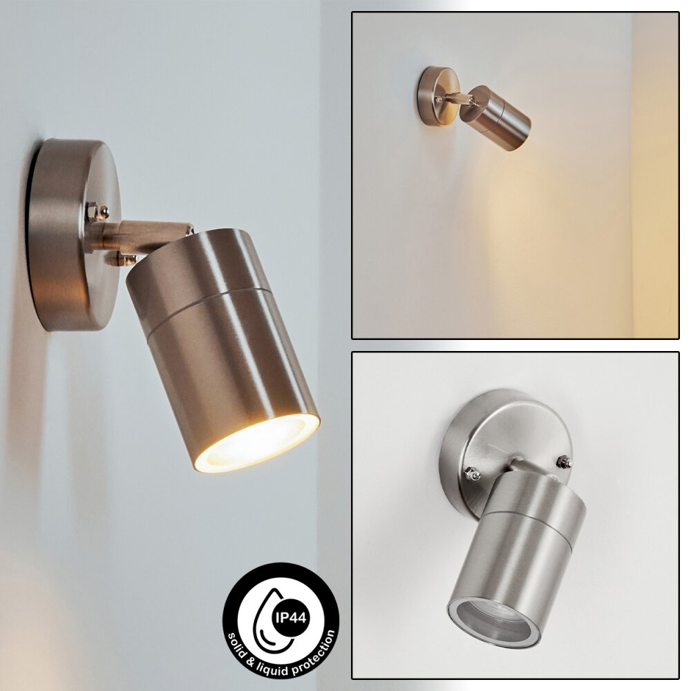 Corneda Aplique para exterior Acero inoxidable, 1 luz main product photo