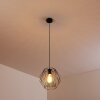 Yalmhill Lámpara Colgante Negro, 1 luz