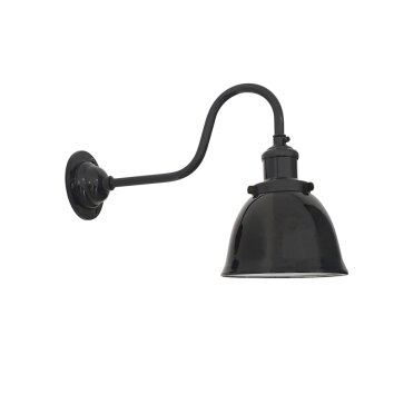 Faro Barcelona Loa Aplique Negro, 1 luz