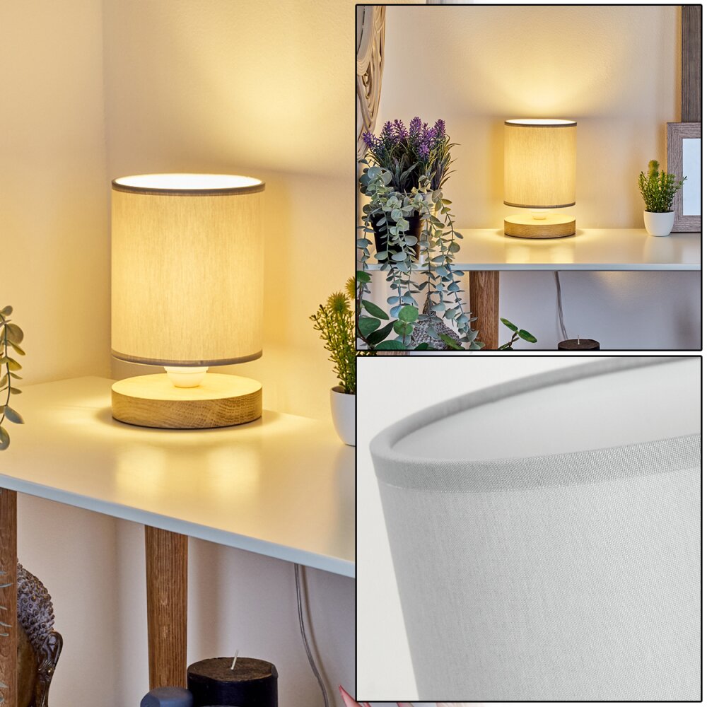 Chiuvi Lámpara de mesa Crudo, Blanca, 1 luz main product photo