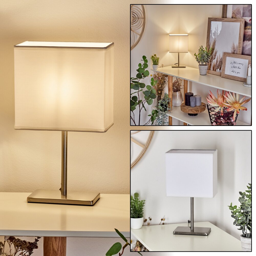 Niukkala Lámpara de mesa Níquel-mate, 1 luz main product photo