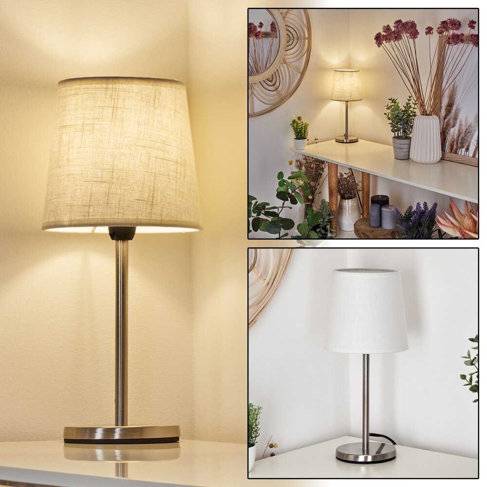 Sikala Lámpara de mesa Níquel-mate, 1 luz main product photo