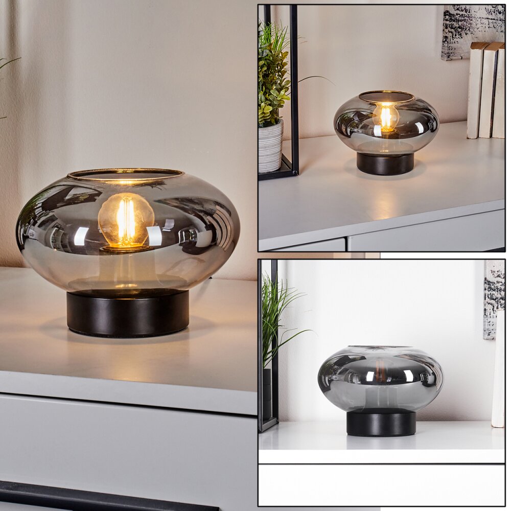 Haikala Lámpara de mesa Negro, 1 luz main product photo