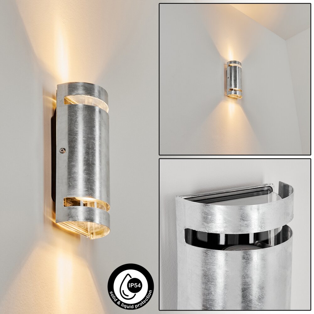 Maturin Aplique para exterior Galvanizado, 2 luces main product photo