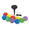Eglo DOTS Cadena de luces solares LED Negro, 10 luces