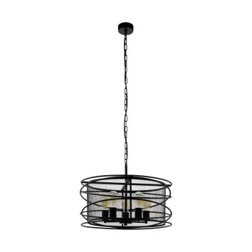EGLO BLACKWATER Lámpara Colgante Negro, 5 luces