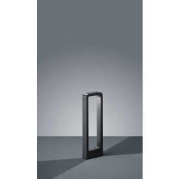 Trio RENO Poste de Jardín LED Antracita, 1 luz