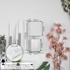 Aveleda Lámpara de mesa Cromo, Plata, 1 luz