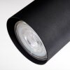 Zuoz Lámpara de Techo Cromo, Negro, 4 luces