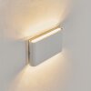 Tammisaari Aplique para exterior LED Transparente, claro, Blanca, 1 luz