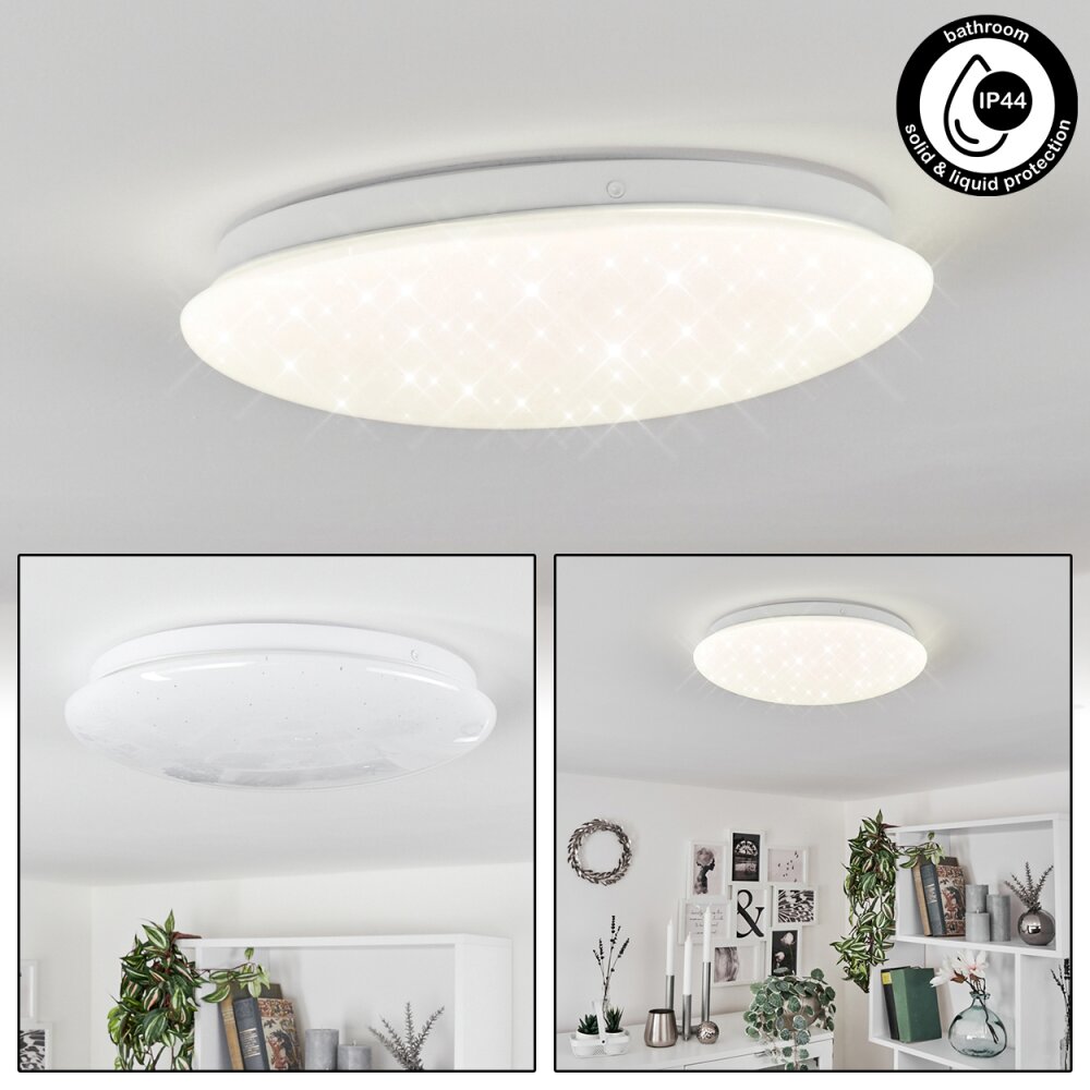 Antigo Lámpara de Techo Blanca, 1 luz main product photo