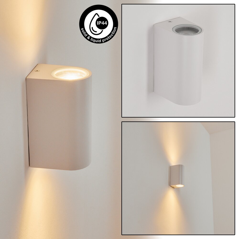 Kingstown Aplique para exterior Blanca, 2 luces main product photo