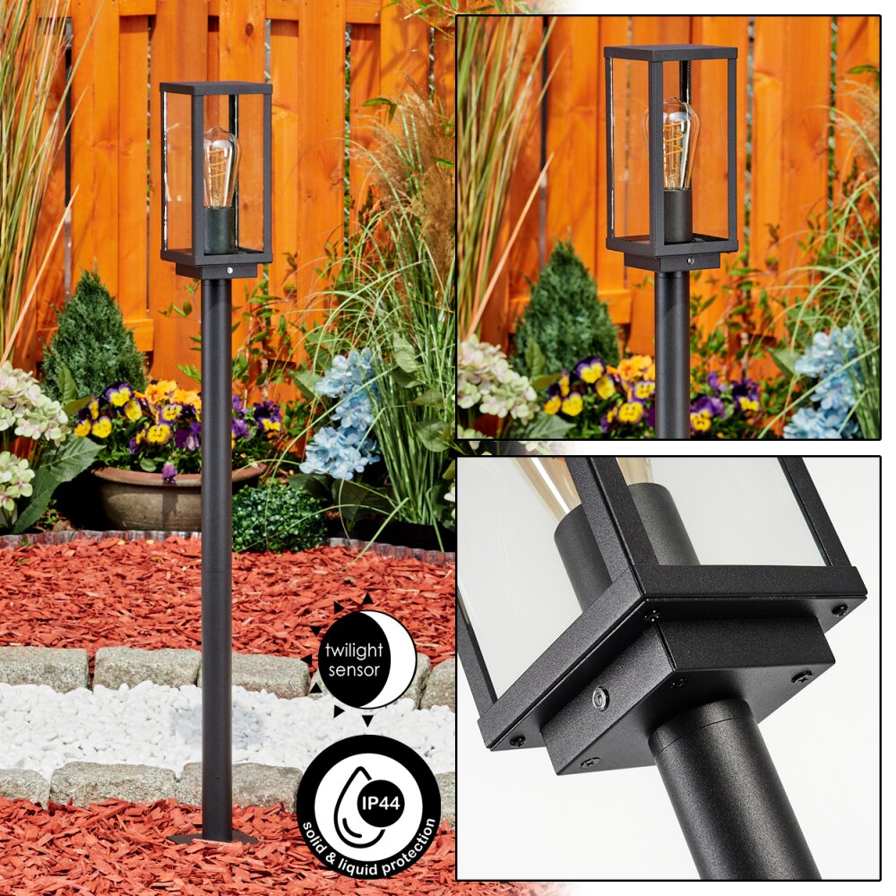 Lapa Poste de Jardín Negro, 1 luz main product photo