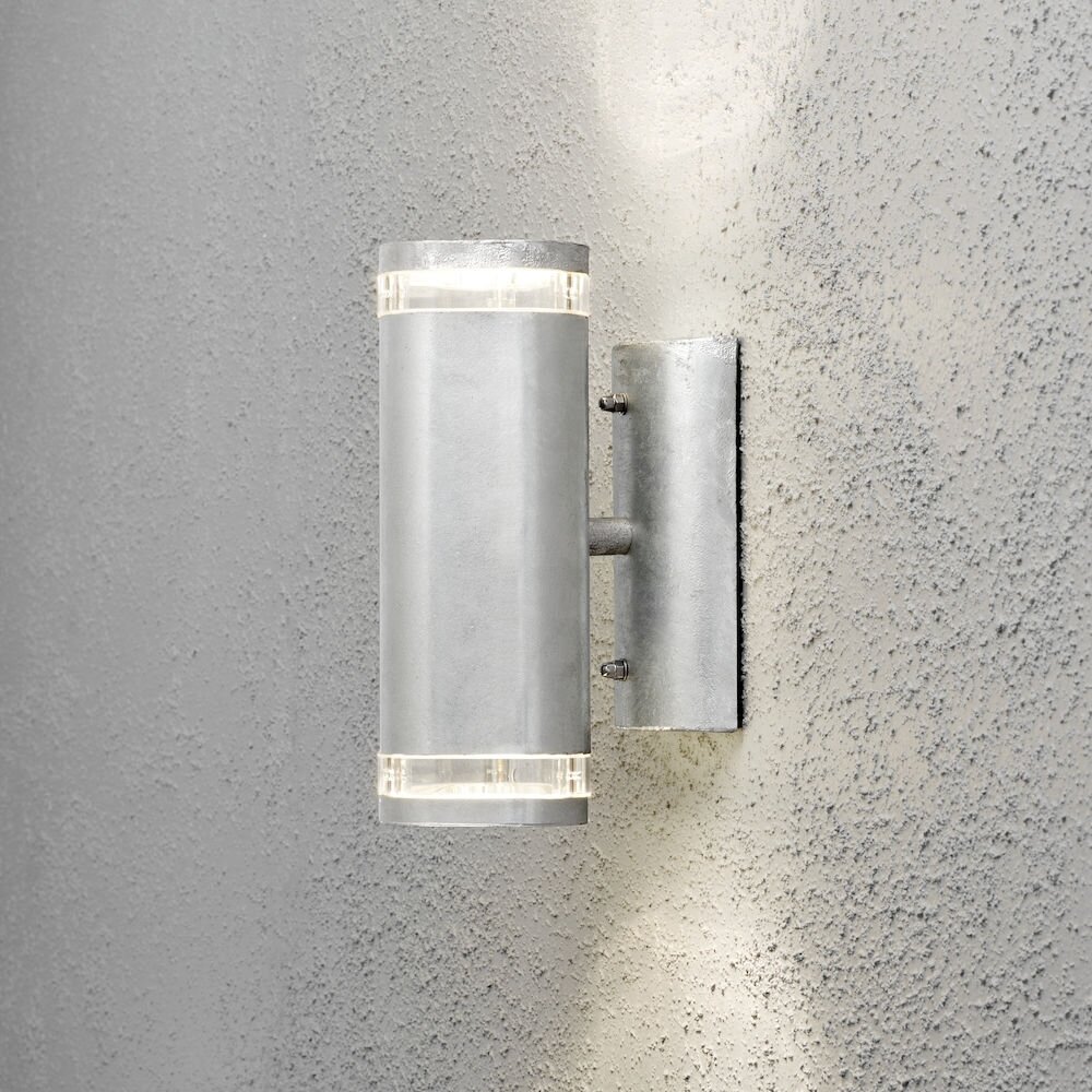 Konstsmide MODENA Aplique Galvanizado, 2 luces main product photo