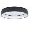 Eglo MARGHERA-Z Lámpara de Techo LED Negro, 4 luces, Cambia de color