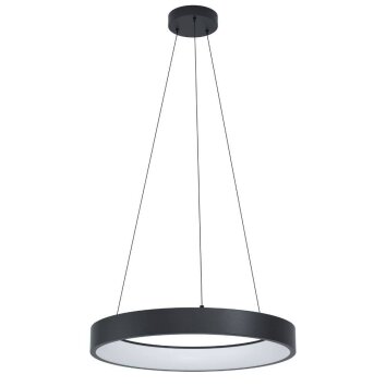 Eglo MARGHERA-Z Lámpara Colgante LED Negro, 4 luces, Cambia de color