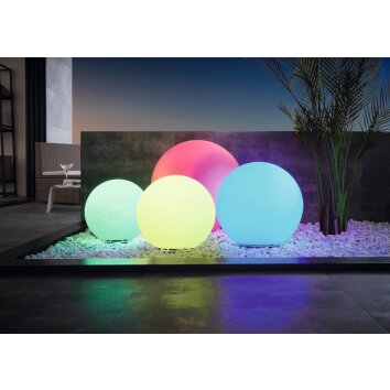 Eglo MONTEROLO-Z Lámpara esféricas LED Blanca, 1 luz, Cambia de color