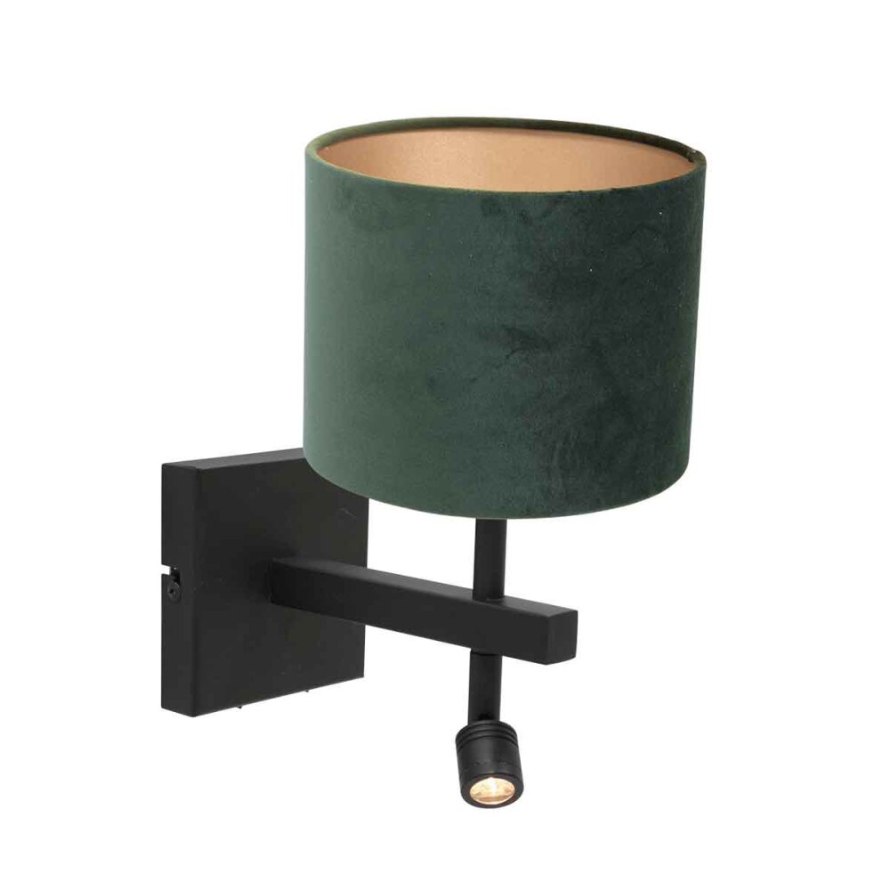 Steinhauer Stang Aplique Negro, 1 luz main product photo