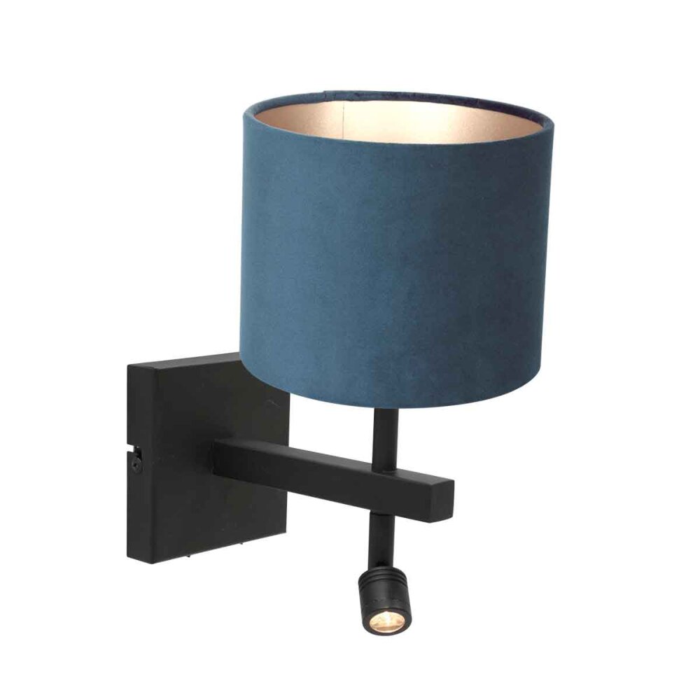 Steinhauer Stang Aplique Negro, 1 luz main product photo