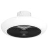 Eglo SAYULITA Ventilador de techo LED Negro, Blanca, 3 luces