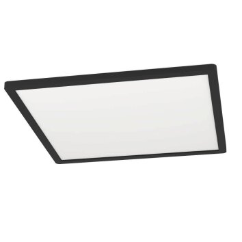 Eglo ROVITO-Z Lámpara de Techo LED Negro, 1 luz, Cambia de color