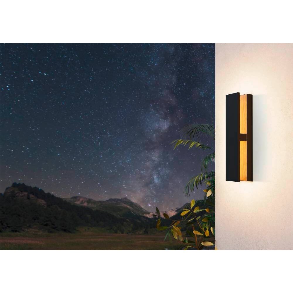 Eglo COSTORIO Lámpara de techo para exterior LED Color madera, Negro, 1 luz main product photo