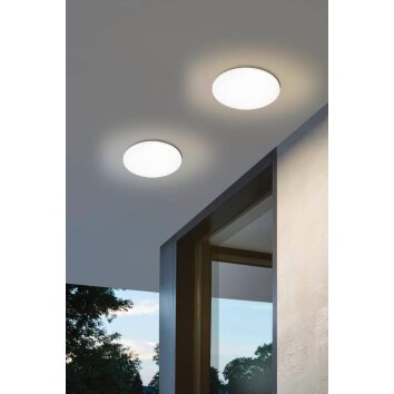 Eglo RONCO Lámpara de techo para exterior LED Blanca, 1 luz