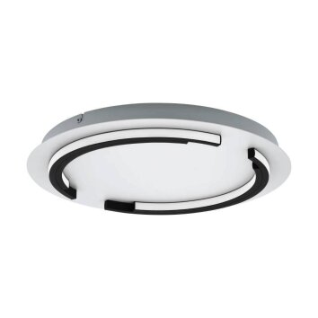 Eglo ZAMPOTE Lámpara de Techo LED Negro, Blanca, 1 luz Eglo ZAMPOTE Lámpara de Techo LED Negro, Blanca, 1 luz