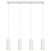 Globo ROBBY Lámpara Colgante Blanca, 4 luces
