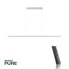 Paul Neuhaus PURE-COSMO Lámpara Colgante LED Aluminio, 19 luces, Mando a distancia
