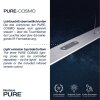 Paul Neuhaus PURE-COSMO Lámpara Colgante LED Aluminio, 19 luces, Mando a distancia