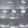 Paul Neuhaus PURE-COSMO Lámpara Colgante LED Aluminio, 17 luces, Mando a distancia