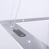Paul Neuhaus PURE-COSMO Lámpara Colgante LED Aluminio, 21 luces, Mando a distancia