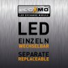 Paul Neuhaus PURE-GEMIN Lámpara Colgante LED Aluminio, Negro, 10 luces