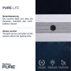 Paul Neuhaus PURE-LITE Lámpara Colgante LED Acero inoxidable, 1 luz