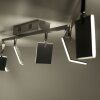 Paul Neuhaus PURE-MIRA Lámpara de Techo LED Aluminio, 6 luces, Mando a distancia