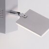 Paul Neuhaus PURE-MIRA Aplique LED Aluminio, 1 luz, Mando a distancia