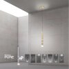 Paul Neuhaus PURE-VEGA Lámpara Colgante LED Latón, 3 luces