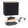 Berghamn Lámpara de mesa Cromo, dorado, Negro, 1 luz