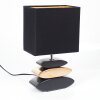 Berghamn Lámpara de mesa Cromo, dorado, Negro, 1 luz