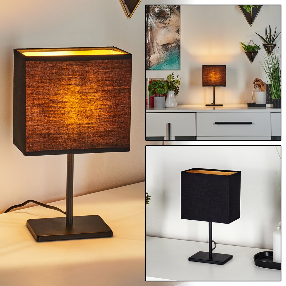 Heinikka Lámpara de mesa Negro, 1 luz main product photo