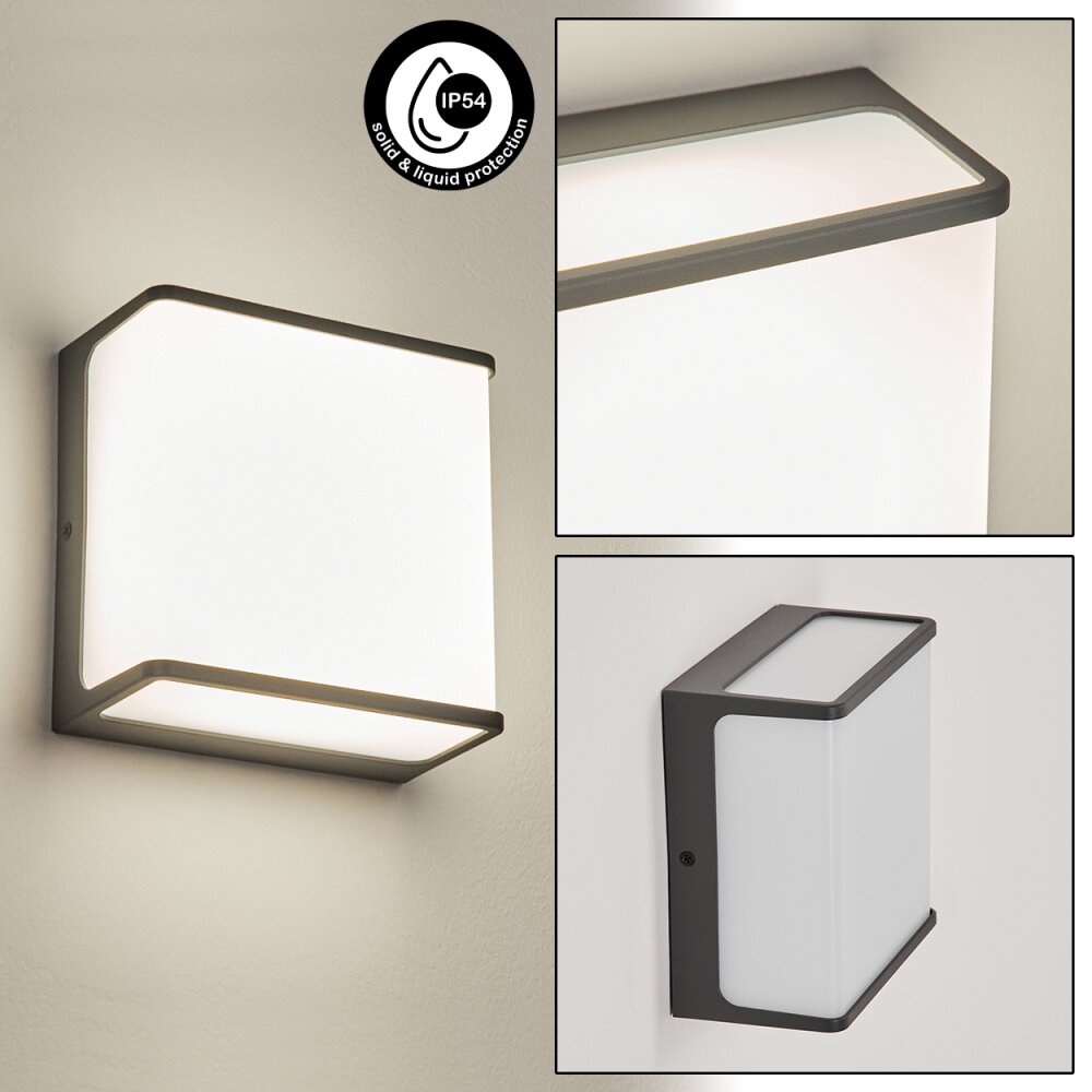 Burseryd Aplique para exterior LED Antracita, Blanca, 1 luz main product photo
