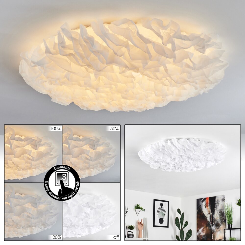 Adegoiva Lámpara de Techo LED Blanca, 1 luz main product photo