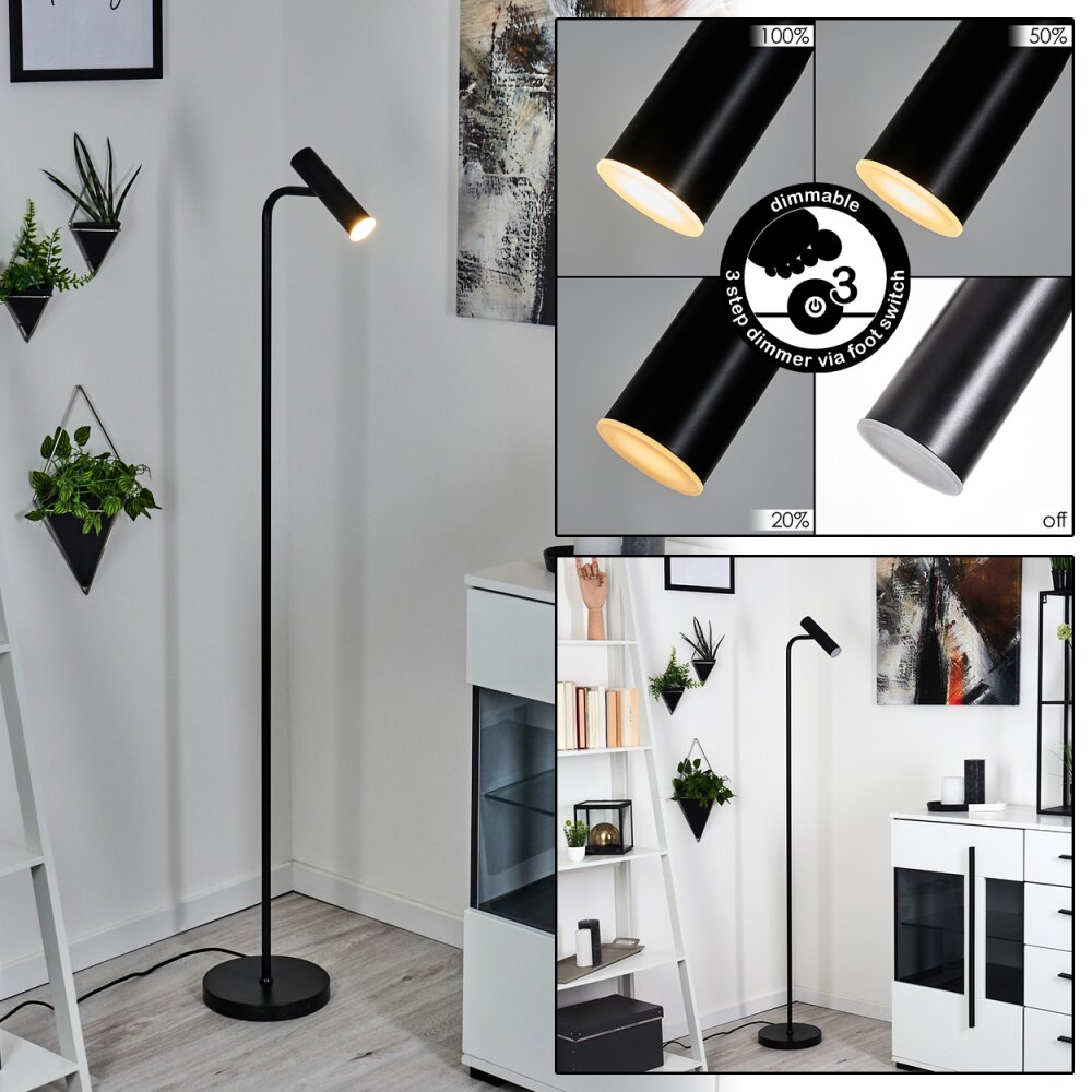 Dalheim Lámpara de Pie LED Negro, 1 luz main product photo